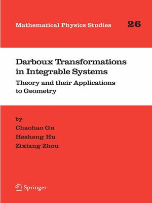 cover image of Darboux Transformations in Integrable Systems